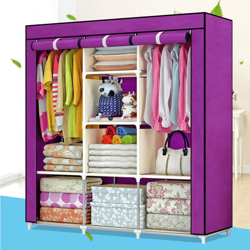 Portable Storage Wardrobe Closet