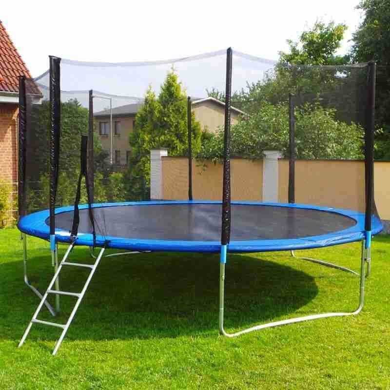 1.83m Outdoor Trampoline With Enclosure Safety Net