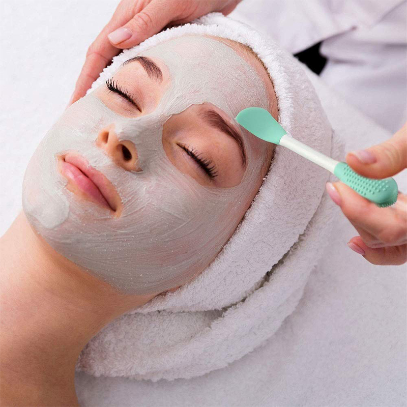 Double Sided Silicone Face Mask Brush