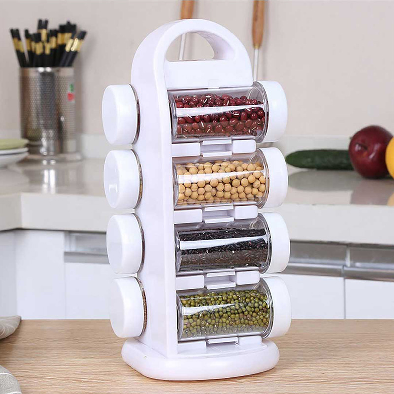 8Pcs Revolving Spice Set