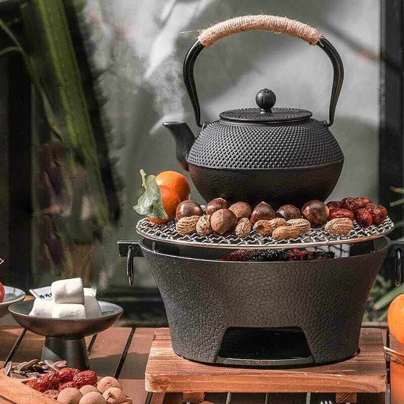 Indoor and Outdoor Tabletop Charcoal Grill Stove