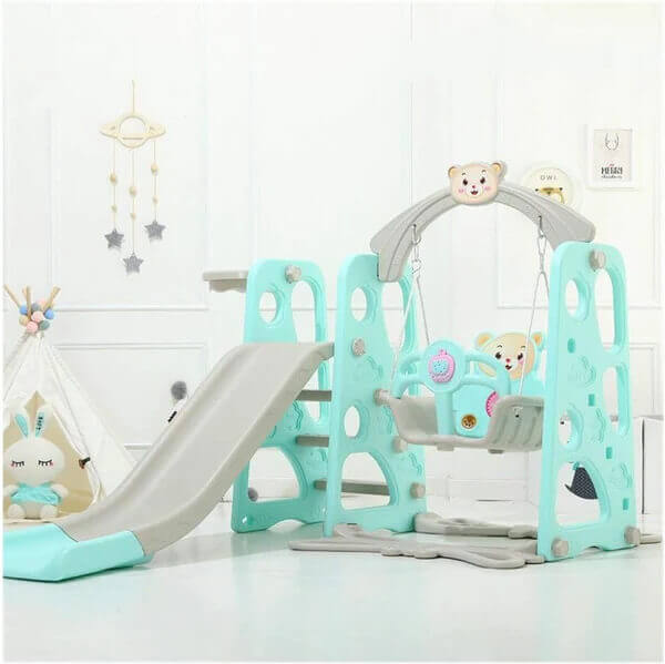 3 in 1 Swing and Slide Set for Kids