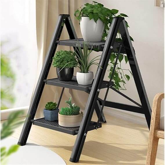 3 Step Anti Slip Folding Stepladder