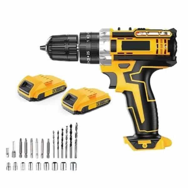 48V Cordless Handheld Drill Tool Kit Set