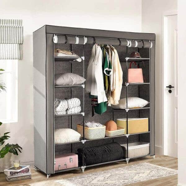 12 Compartment Fabric Wardrobe Organizer
