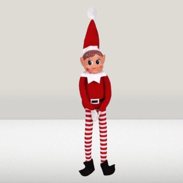 Festive Christmas Elf Decoration – Naughty Elvie 30 cm