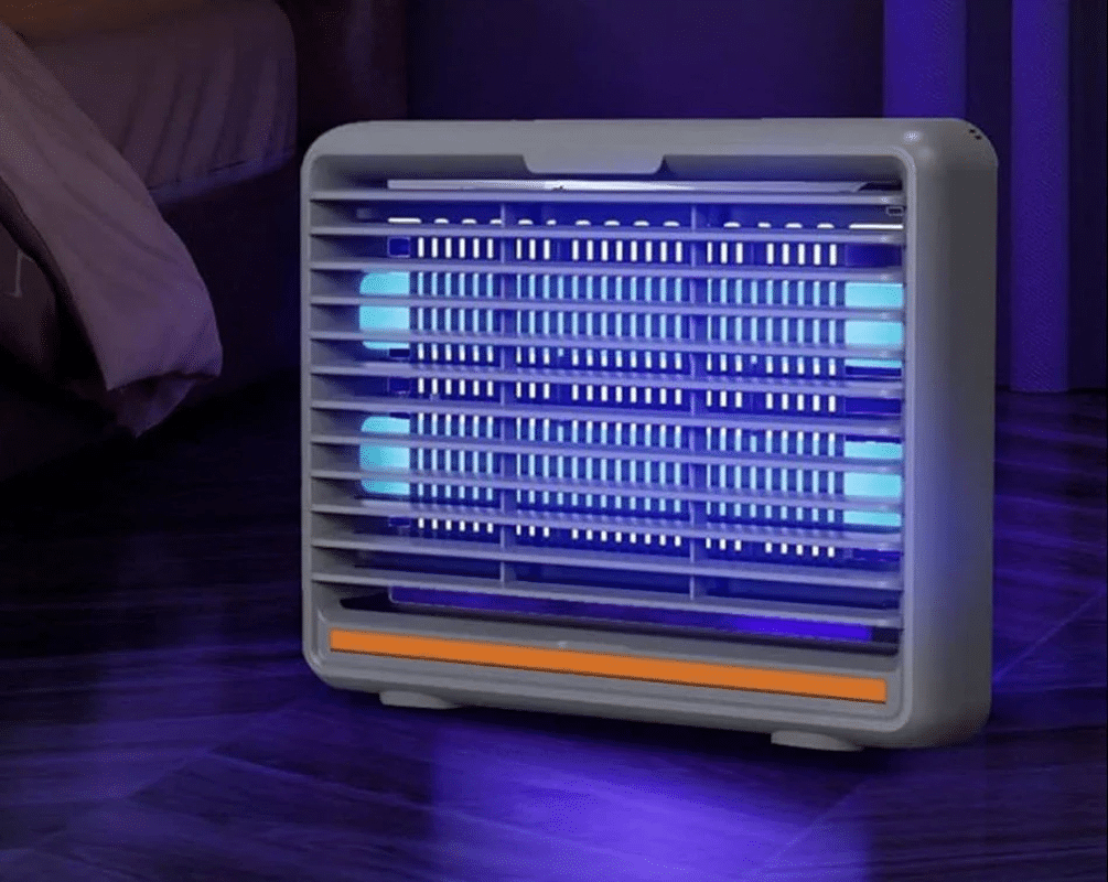 UV Mosquito Trap Lamp with Safety Grid