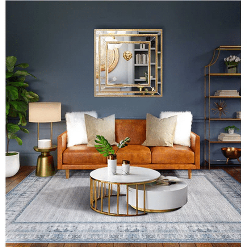 Gold Framed Wall Mirror