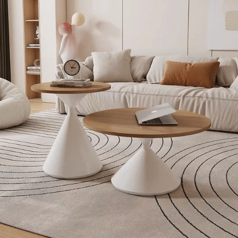 Forest Wood Coffee Table Set