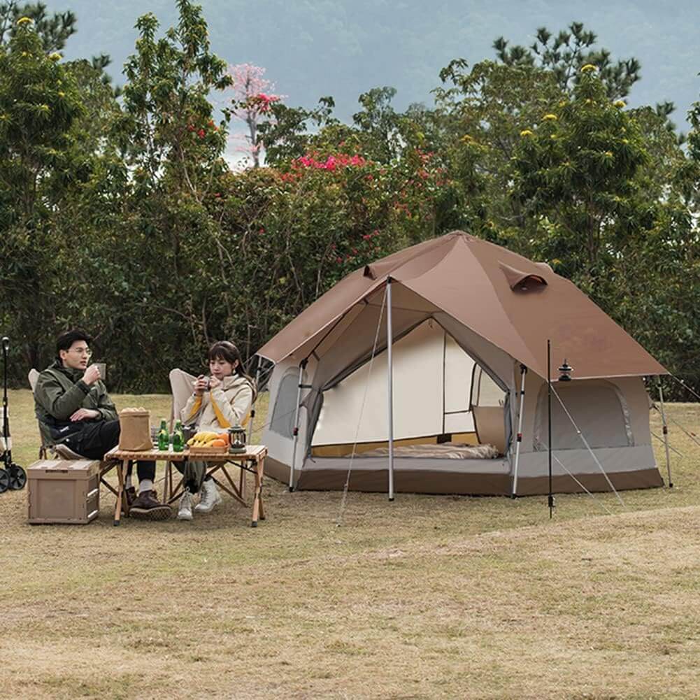 Double Layer Instant Pop-up Camping Tent