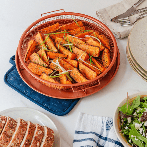 Mesh Basket Air Fryer Tray