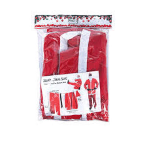 Festive Santa Costume Set – 5 Piece Adult