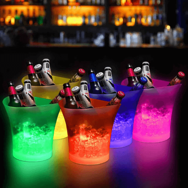 7L Ice Bucket Wireless Bluetooth Multicolor LED Rechargeable Party Speaker