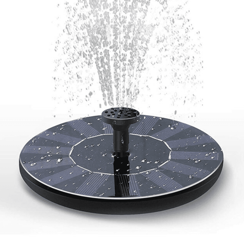 Floating Solar Powered Fountain
