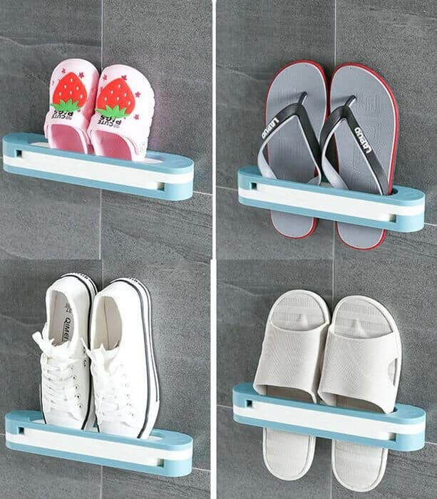 Multifunctional Rotary Slipper Rack