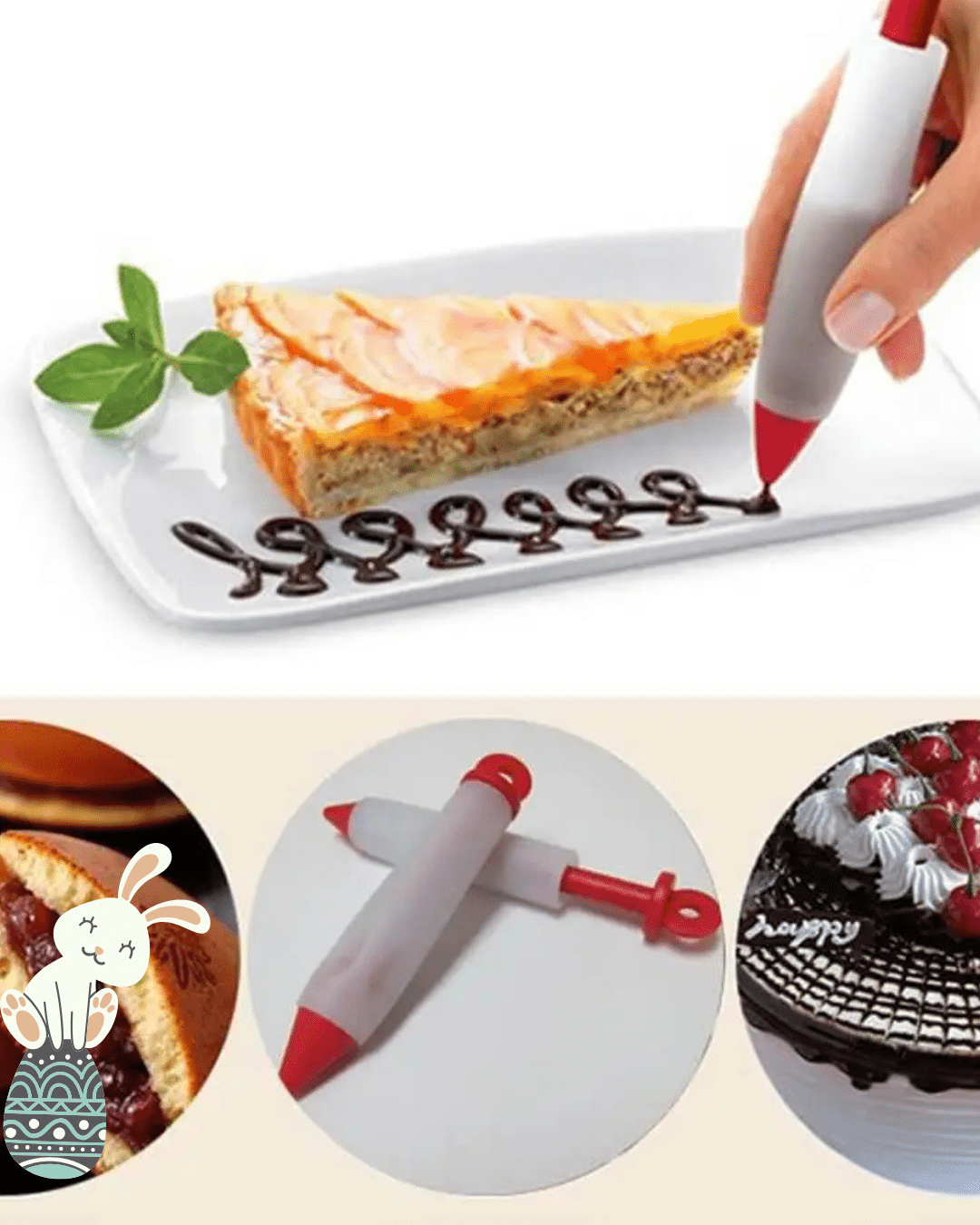 Silicone Cake Decorating Pen