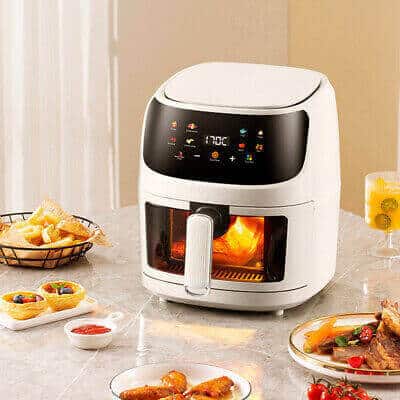 8L Air Fryer With Digital LED Display
