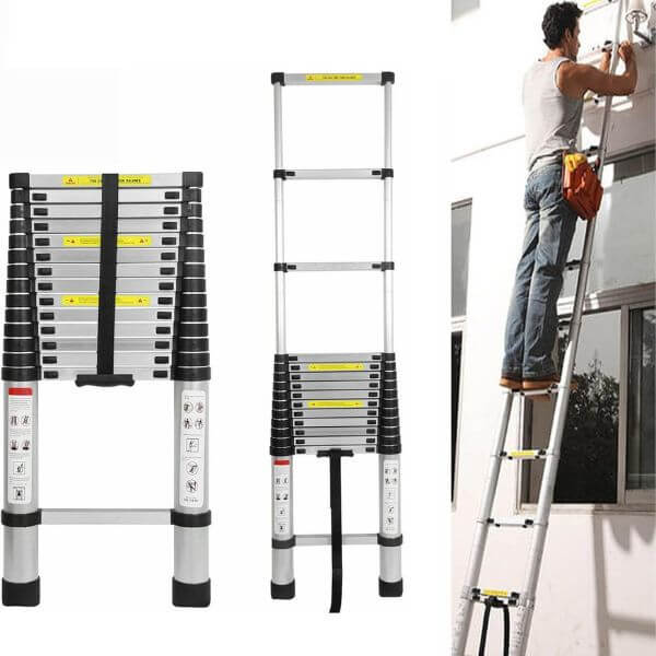 4.1 Meter Telescopic Straight Ladder