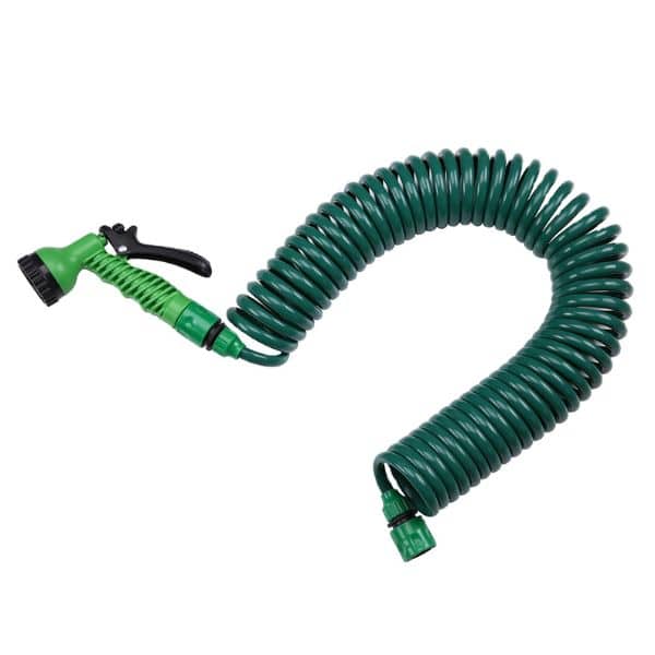 15M Coiled/Spiral Garden Hose