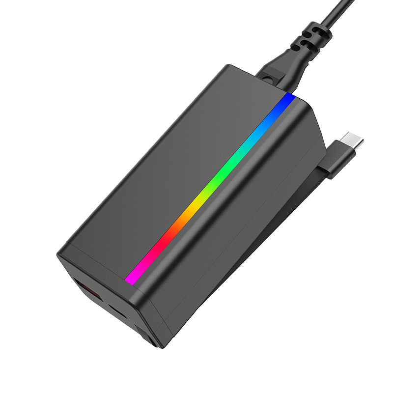 Fast Desktop Charging Stand – 15W Universal USB-A + USB-C Adapter