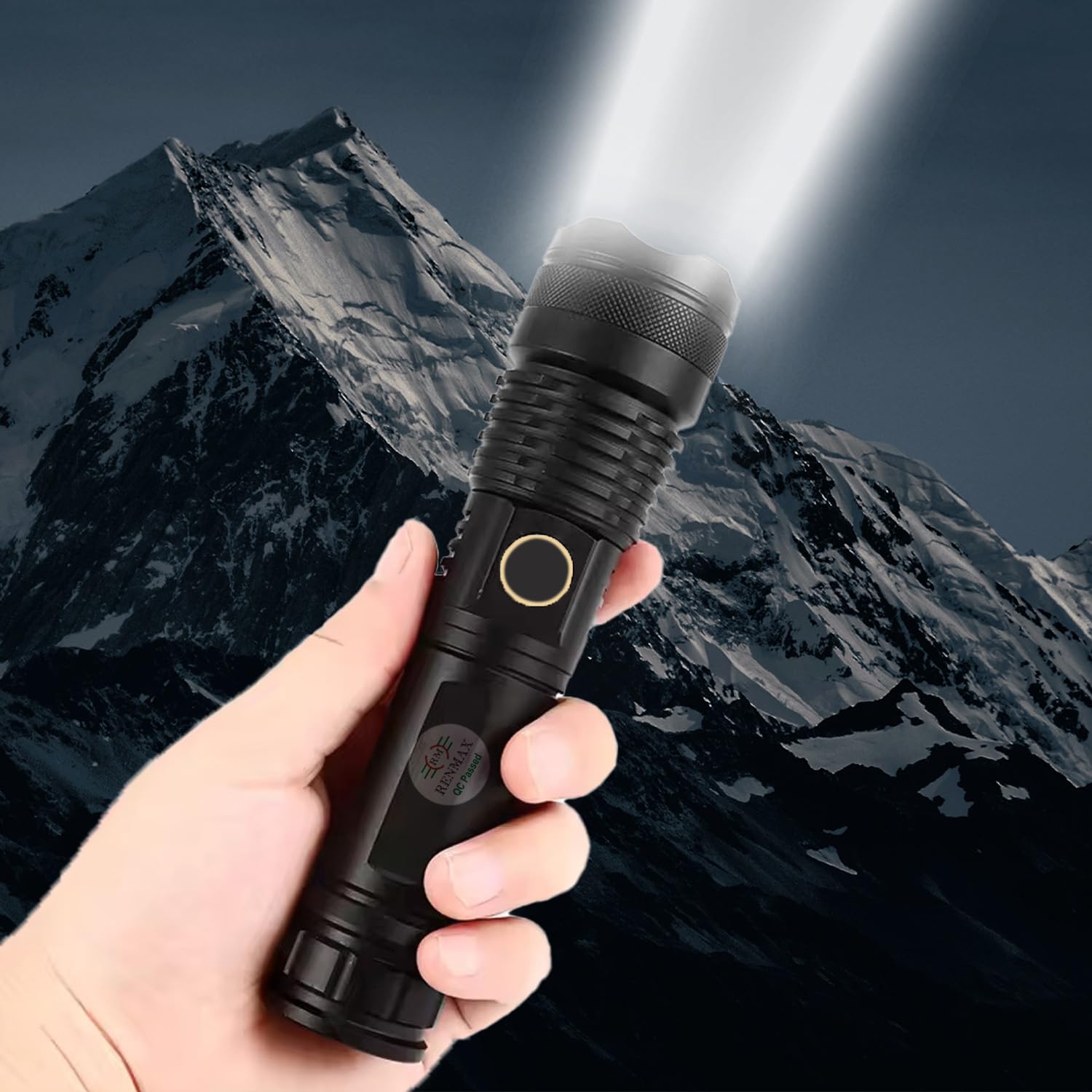 Rechargeable High-Power LED Torch for Everyday Use