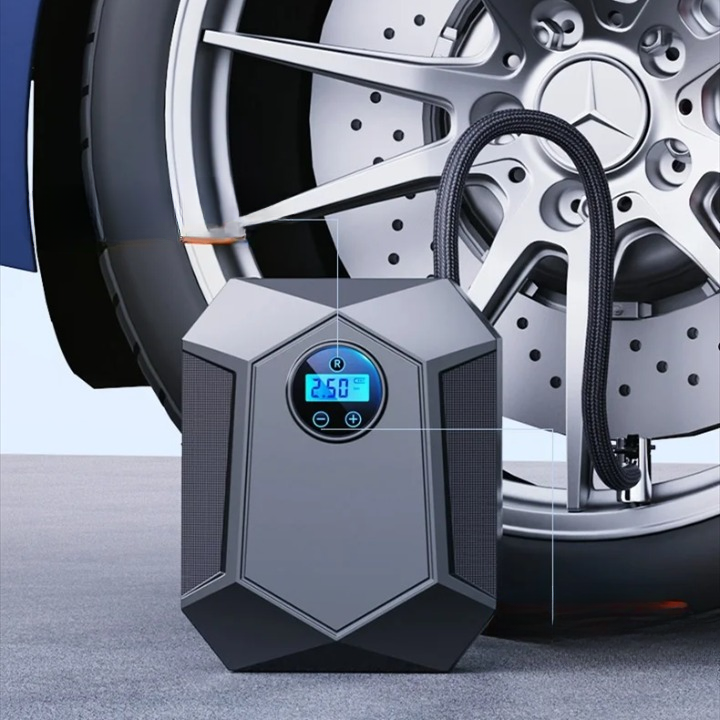 Portable Wireless Digital Tyre Inflator for Cars