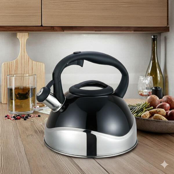 Classic Stainless Steel Tea Kettle 3L