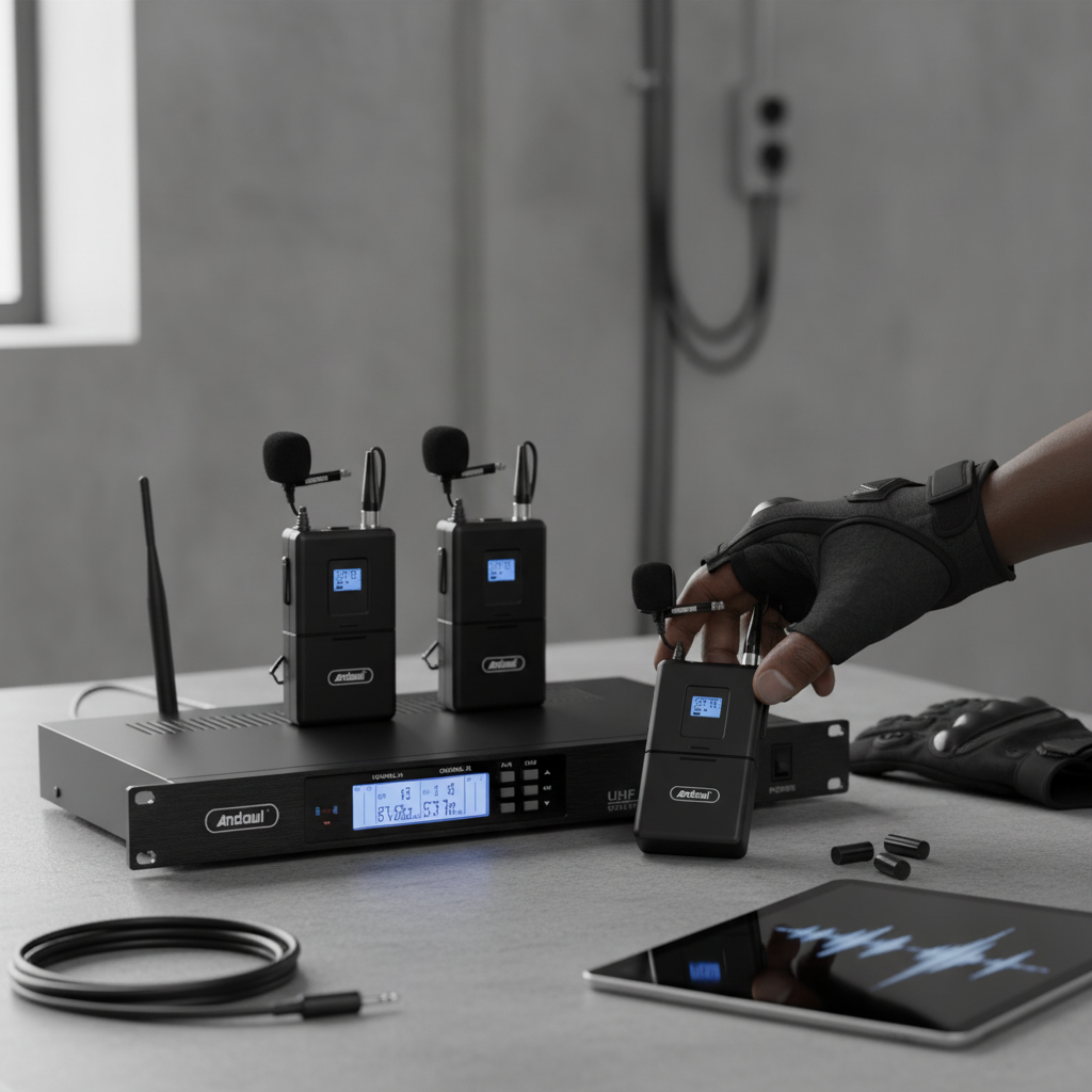 Andowl Qmic78 Set Wireless Microphone