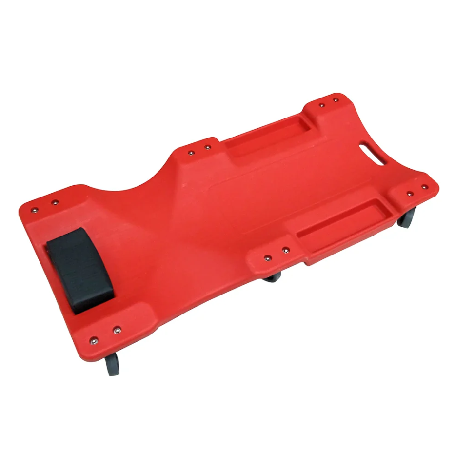 Ergonomic Mechanics Creeper Trolley with Magnetic Trays