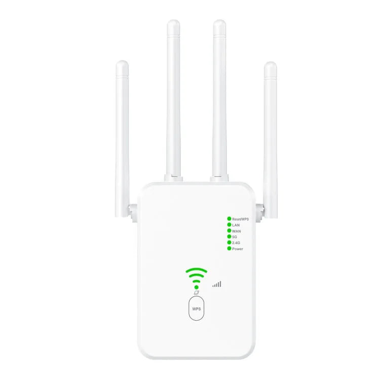 U10 1200Mbps Dual Band 5G WiFi Extender Router – Strong Coverage