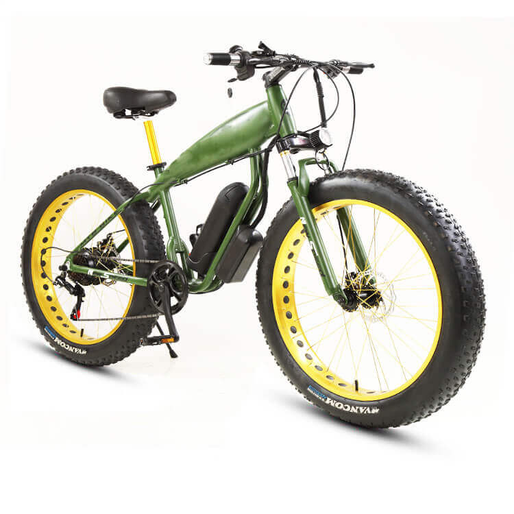Electric Fat-Tire Mountain Ebike (26″ × 4.0″ Tires)
