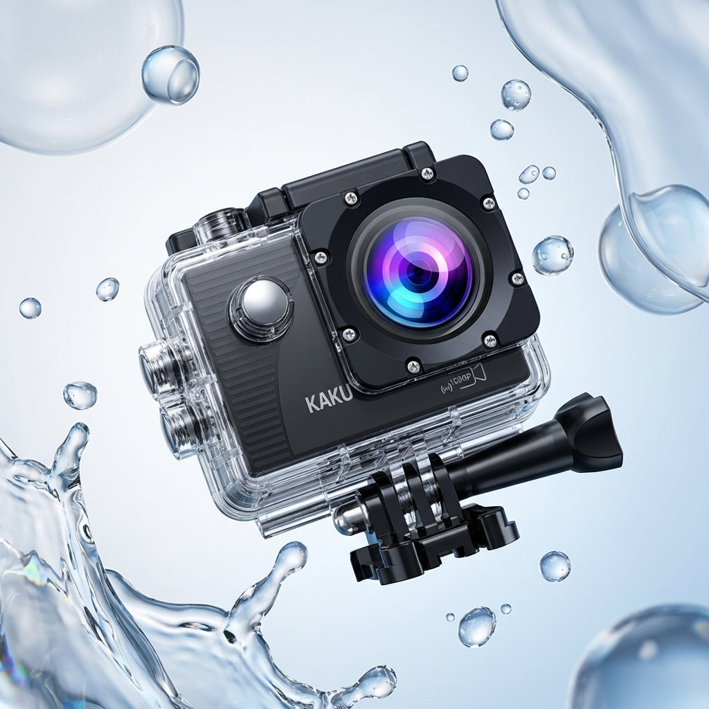 HD Waterproof Sports Camera for Action Recording