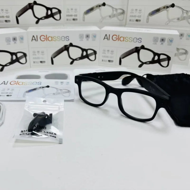 AI Camera Sunglasses with HD Video Recording