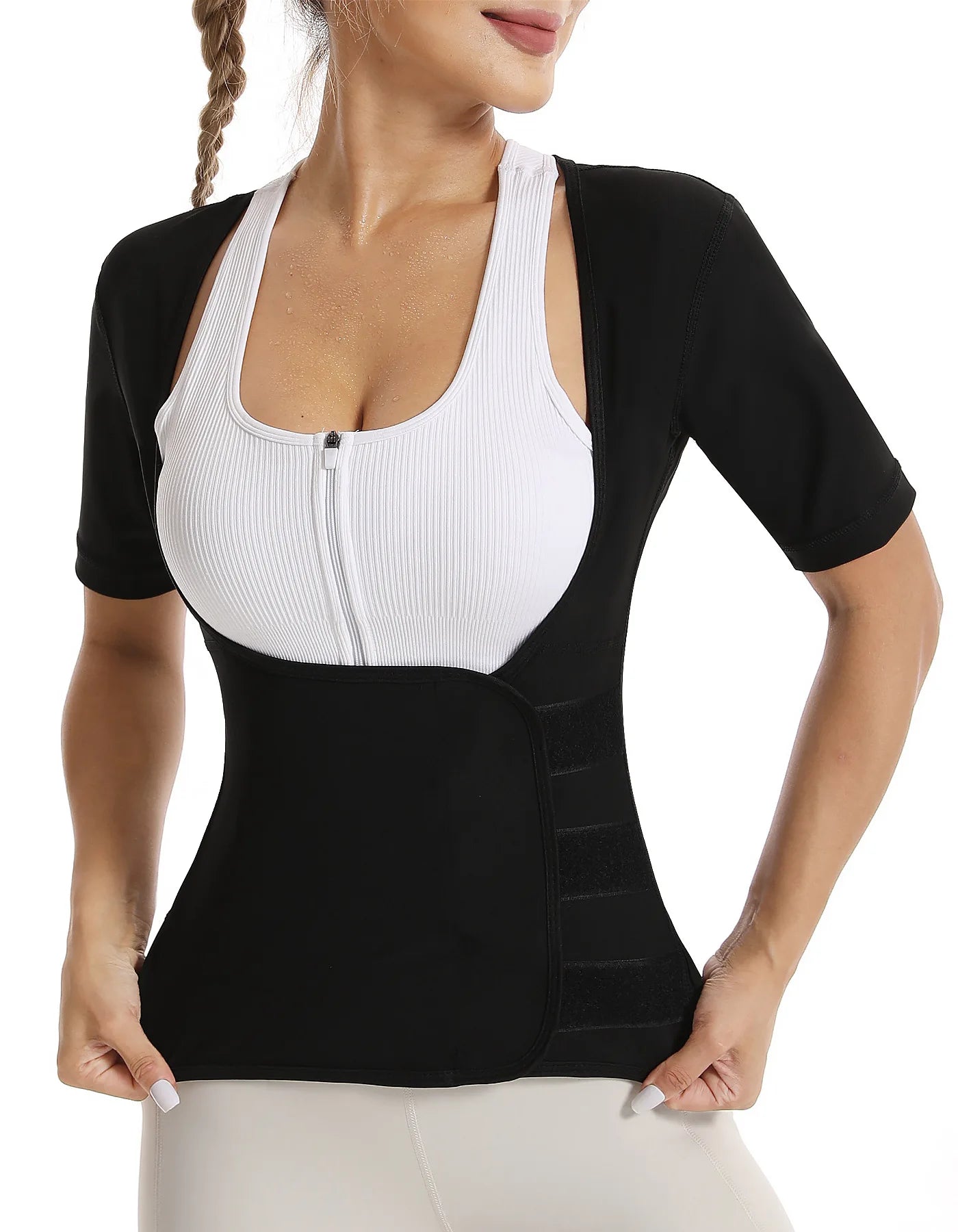Women's Yoga Sauna Suit for Body Shaping and Slimming
