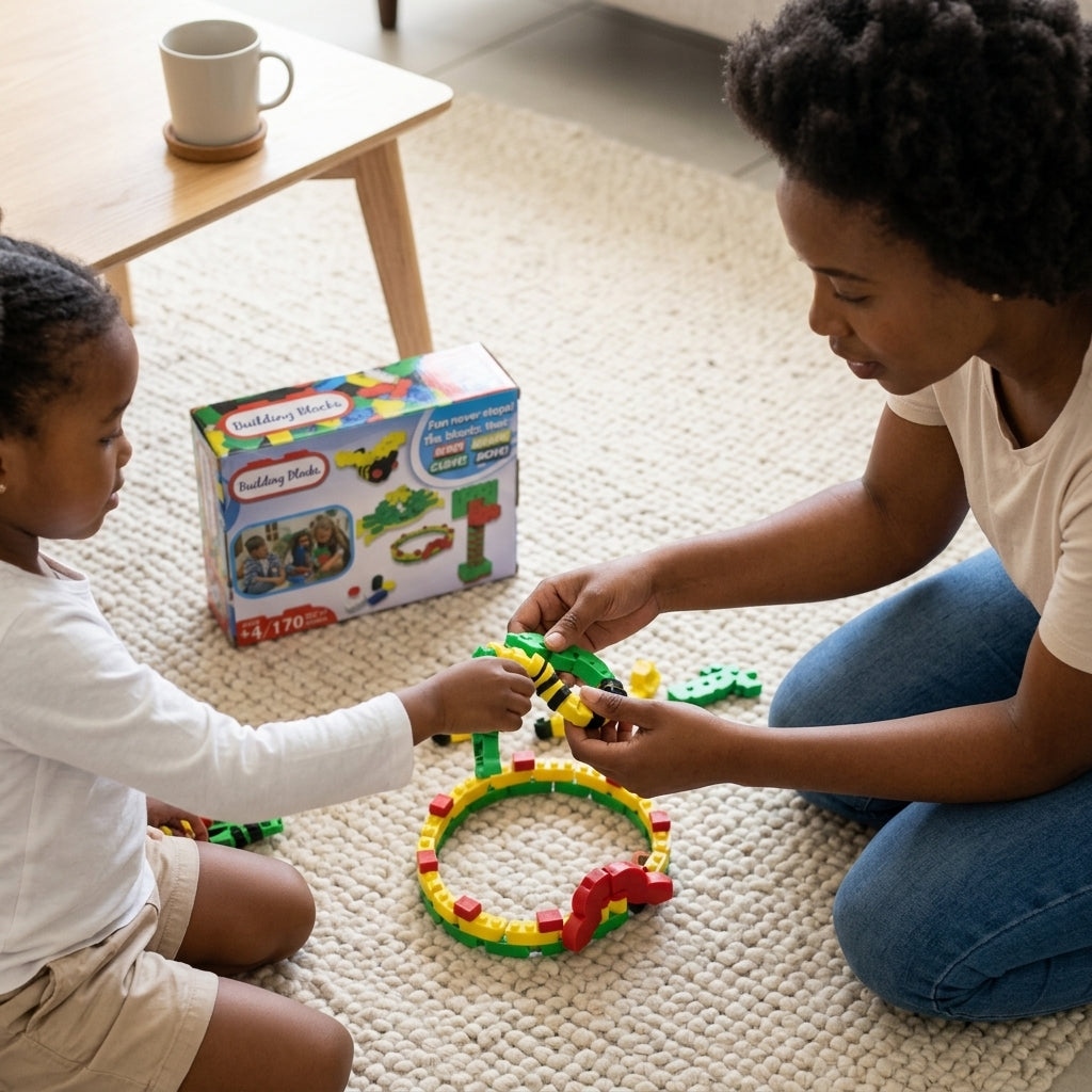 210-Piece Educational Building Blocks Set