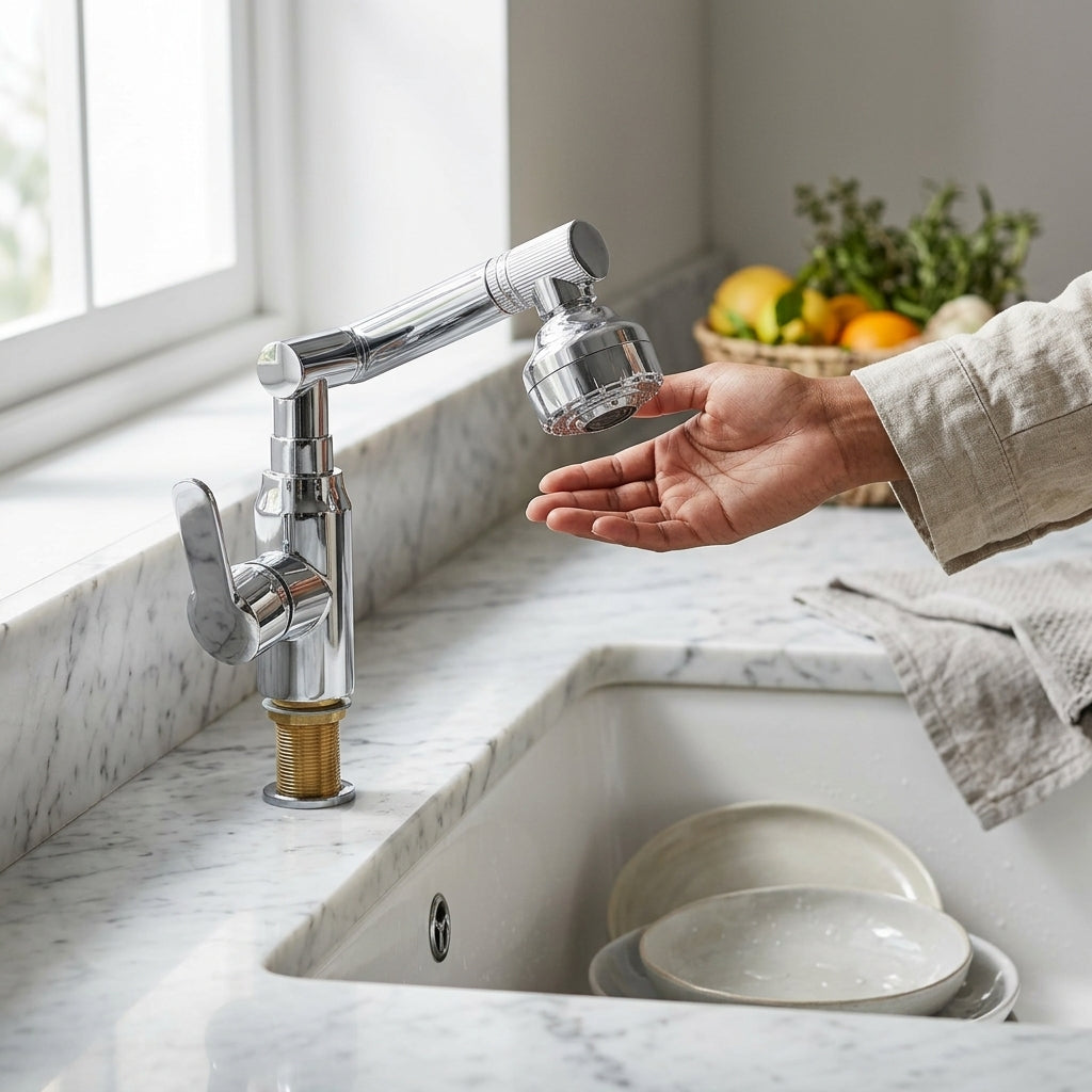 1080 Degree Universal Rotating Faucet Extender
