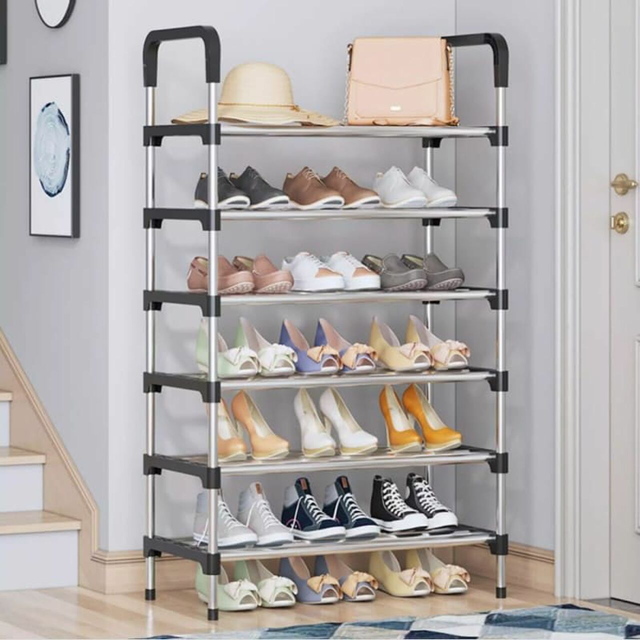 7 Layer Shoe Storage Organizer