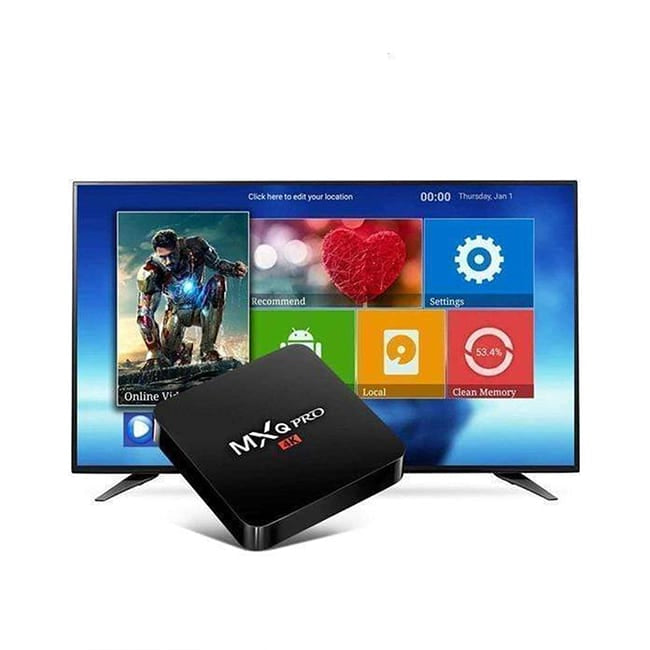 MXQ Pro Smart TV Box 4K 5G HD Android 11.1 Rocket Processor Chip