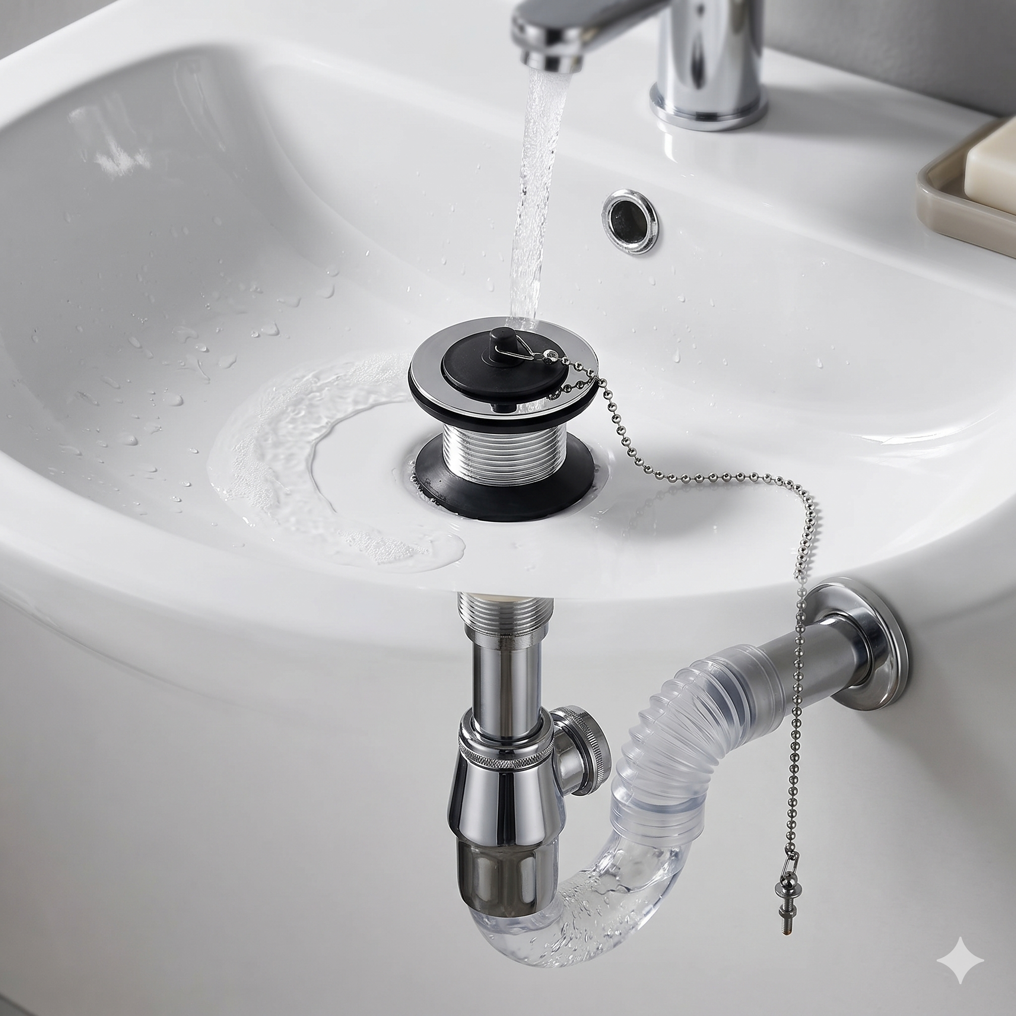 Stainless Steel Wash Basin Sink Waste Drain