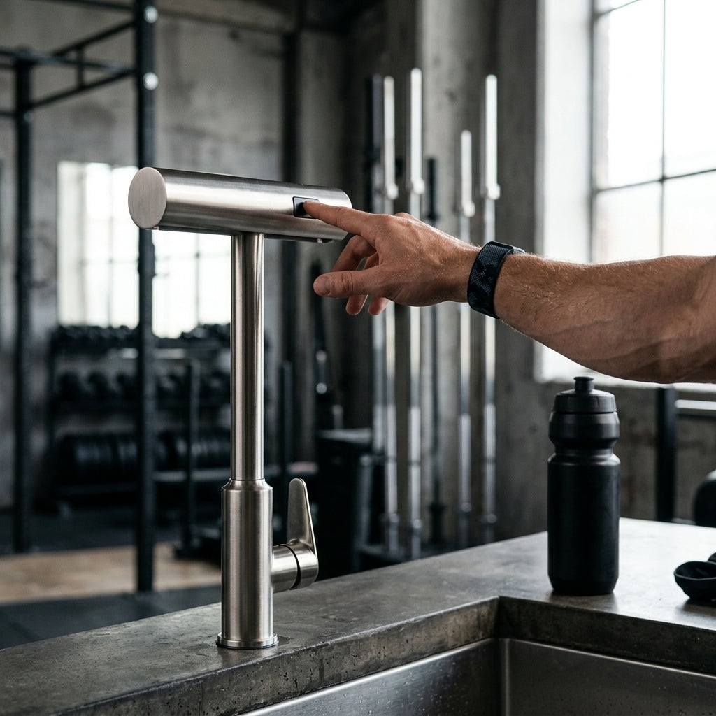 Flexible Pull Down Deck Mounted Kitchen Faucet