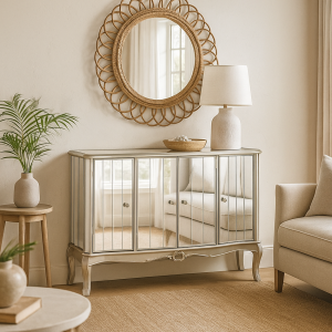 Victorian High-Gloss 4 Door Sideboard