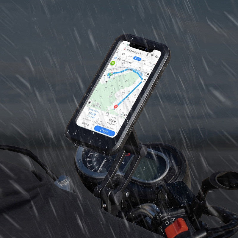 Universal 360-Degree Waterproof Bicycle Phone Holder