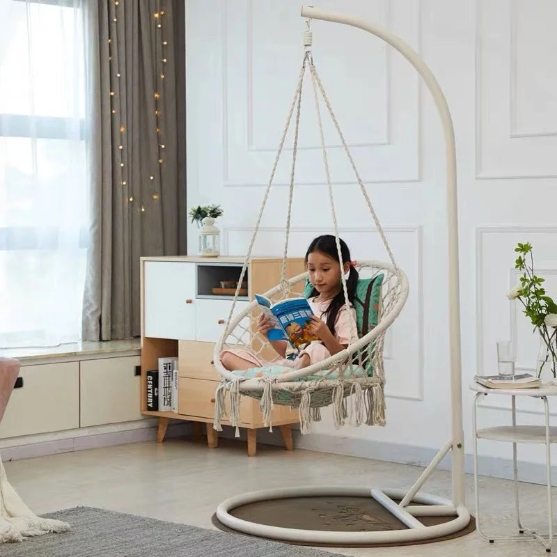 Portable Heavy Duty Outdoor Rope Hammock