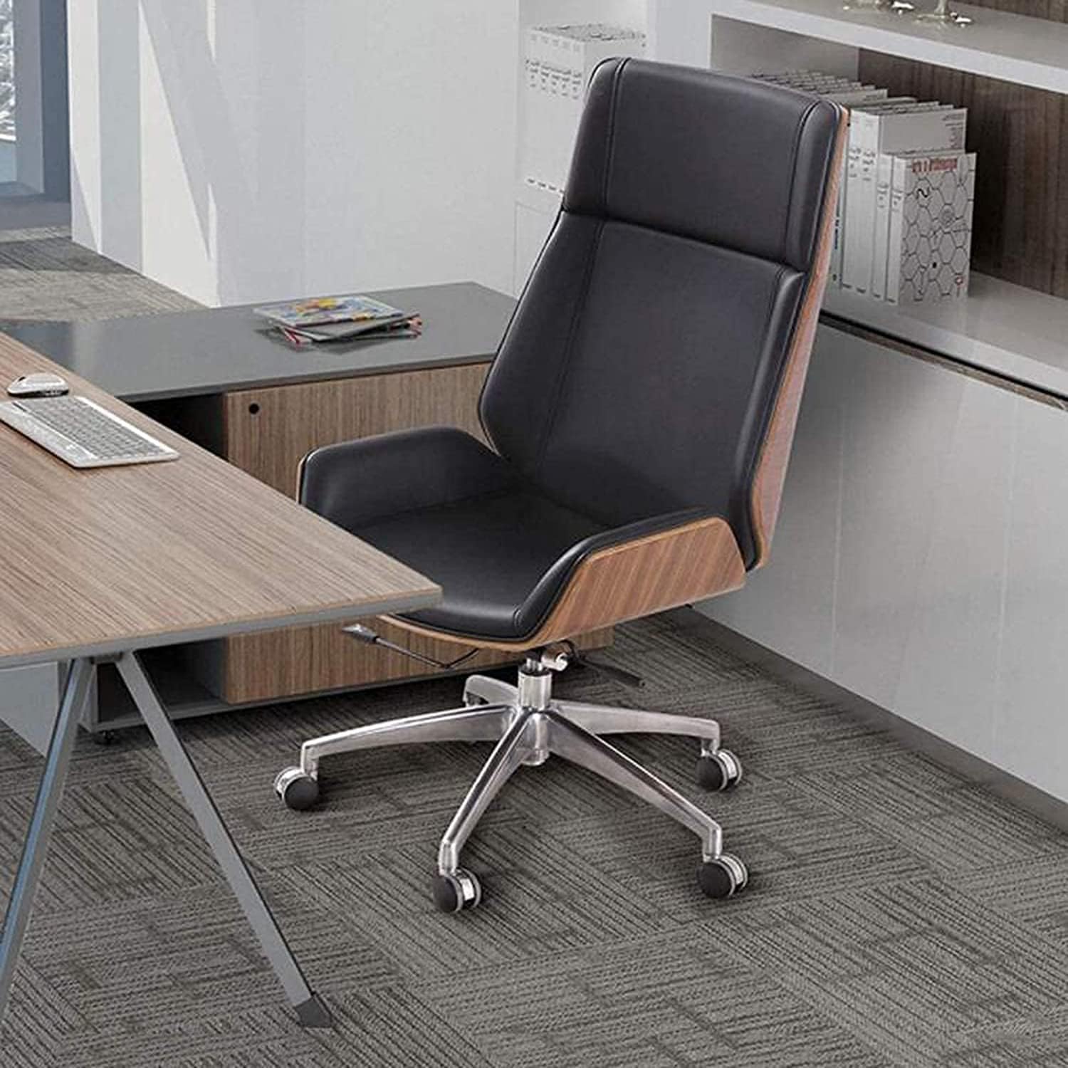 Ergonomic High Back Leather Gaming Chair