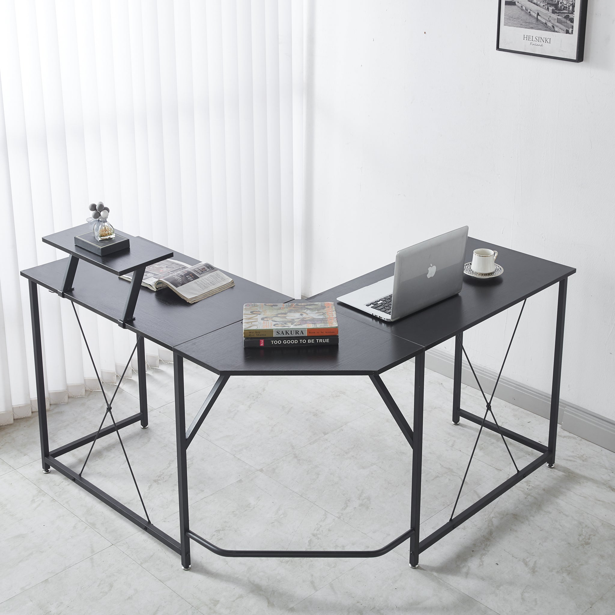 SD-23 L-Shaped Computer Gaming Desk