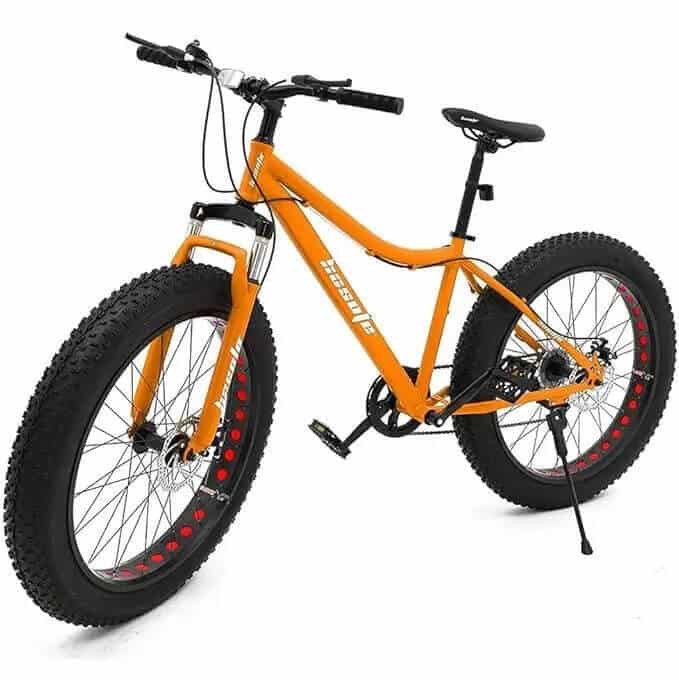 26'' Large Frame Black Fat Tire Bicycle