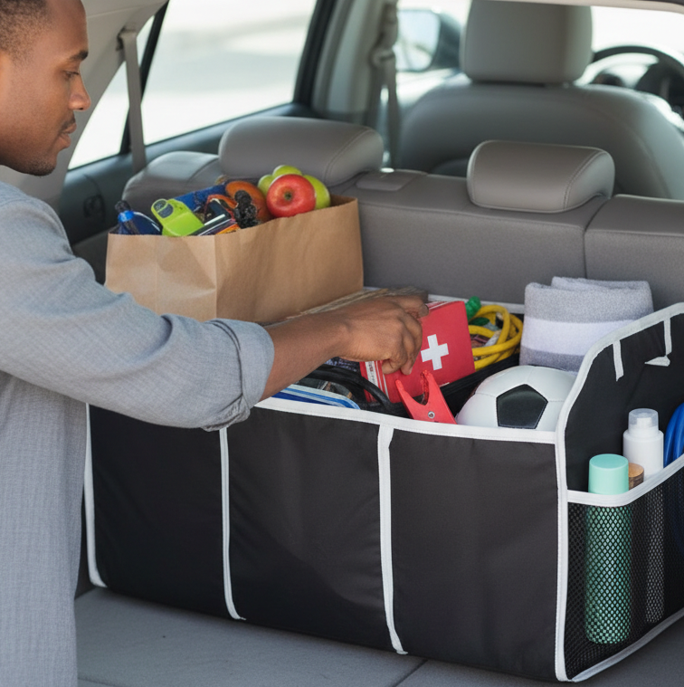 Car Collapsible Boot Trunk Organizer Storage Bag