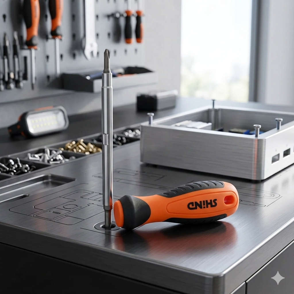 6-in-1 Magnetic Screwdriver Bit Set