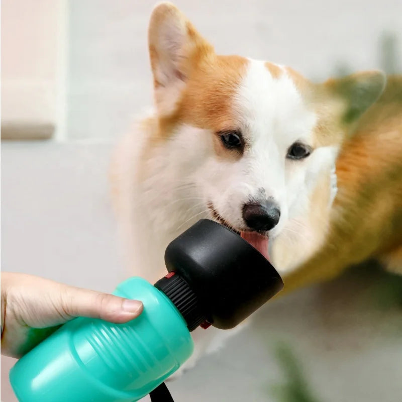 Portable Leak-Proof Dog Water Bottle and Bowl