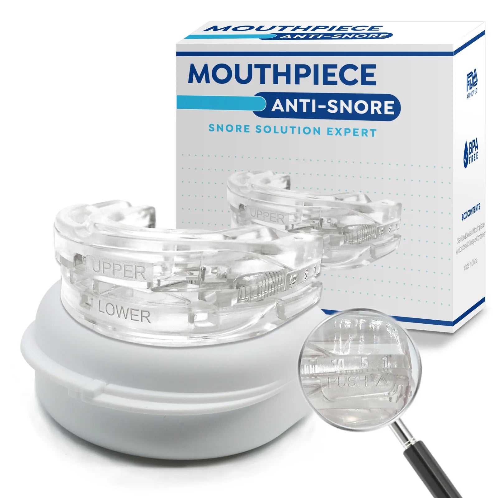 Anti-Snoring Nasal Device for Better Sleep